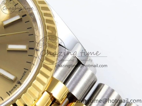 MiroTime 0205 DateJust 36 126233 Clean 1:1 Best Edition 904L Steel YG Stick Dial on SS YG Jubilee Bracelet VR Trendy 1501